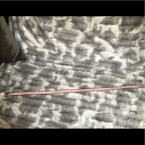 Gucci Suade (Light Pink) Belt - Picture 1 of 3